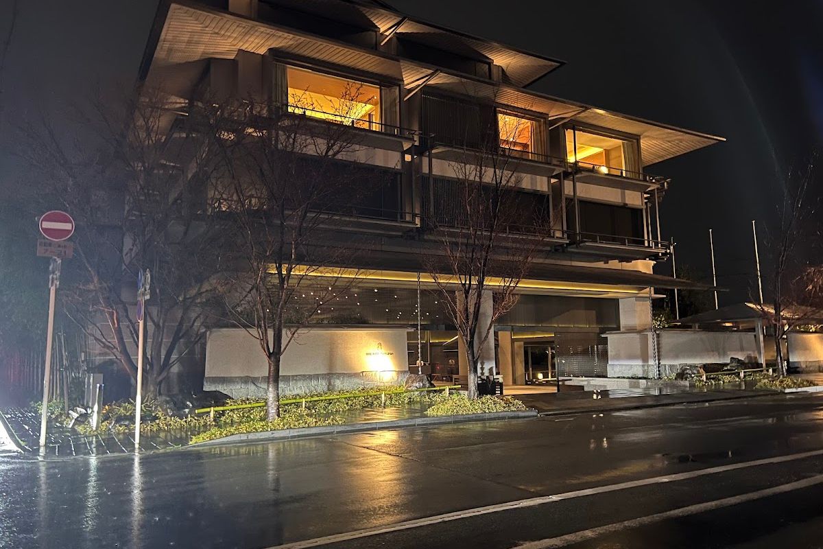 The Ritz-Carlton Kyoto hotel exterior in Taiwan