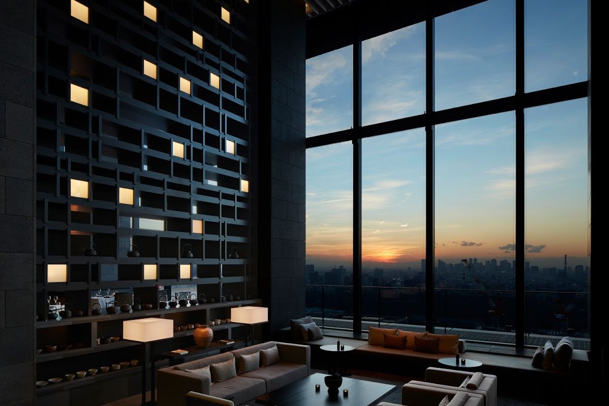 Aman Tokyo hotel exterior in Taiwan
