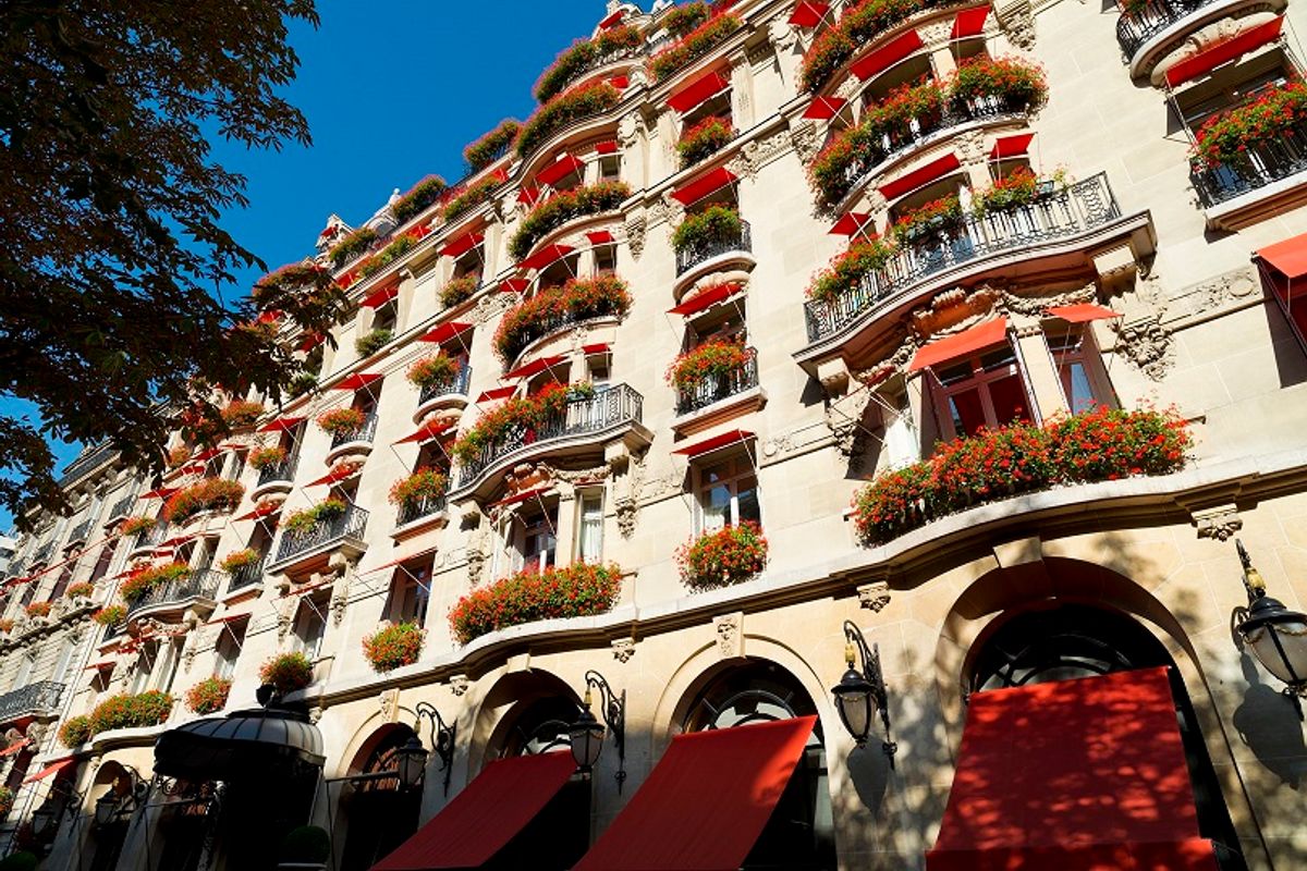 Hôtel Plaza Athénée hotel exterior in Taiwan